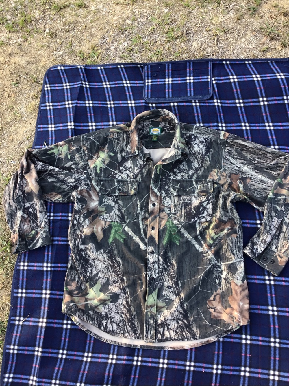 Cabela's Men's Realtree Camo Bomber Jacket in Green, Brown, Black